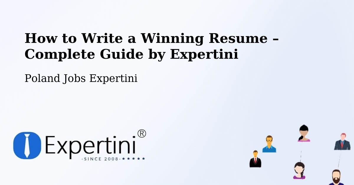 Resume Writing Guide for Job Seekers – Krobia - Krobia, Poland Jobs Expertini