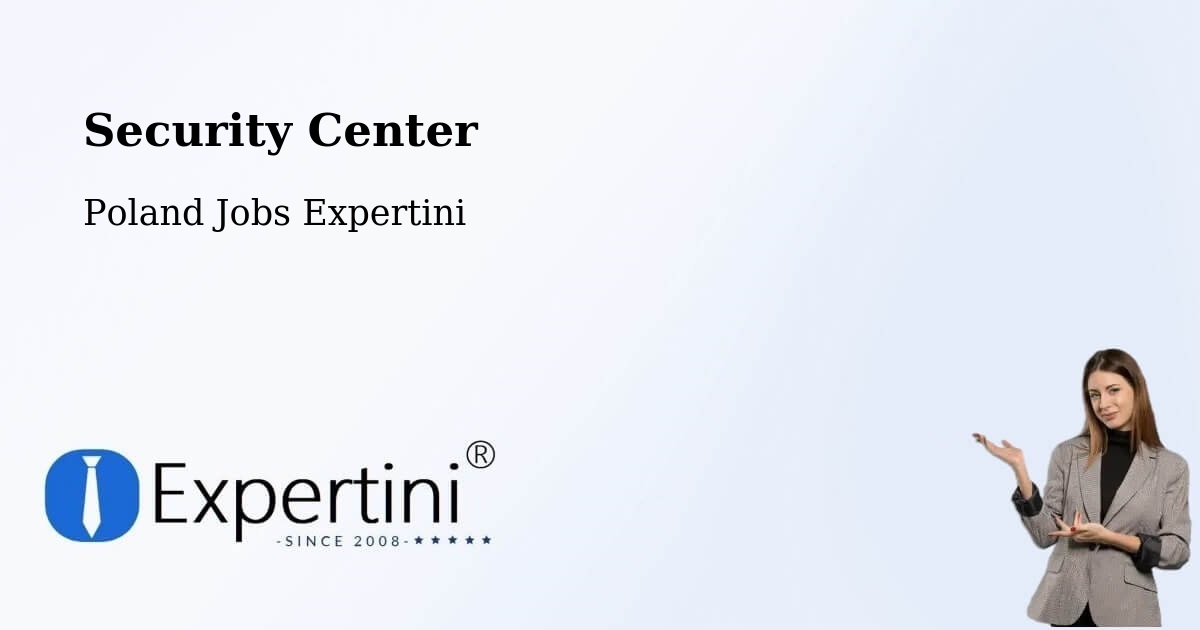 Security & Compliance – Krobia - Poland Jobs Expertini